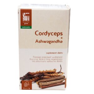 Arbata su Ashwagandha ir cordyceps